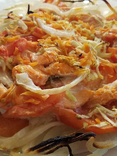 A picture of Salmon cake.