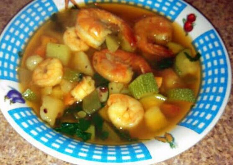 Easiest Way to Make Homemade Caldo De Camarones