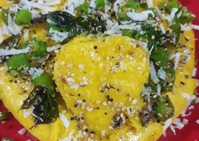 Recipe of Favorite Khaman cake(nylon khaman)