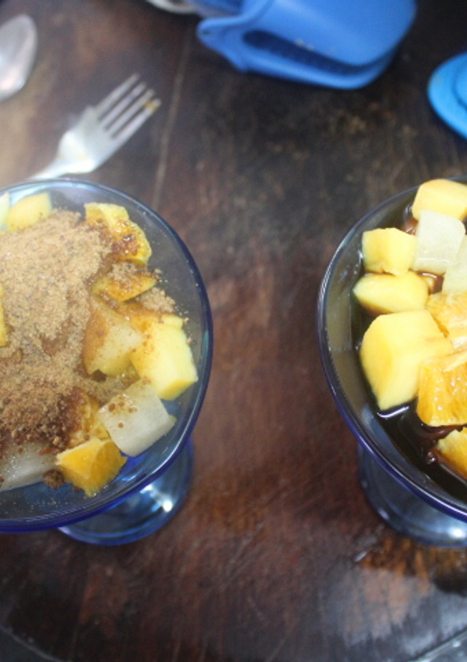 Una foto de Copa de frutas con quina San Clemente