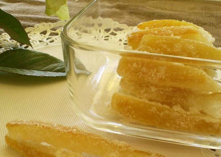 Step-by-Step Guide to Prepare Favorite Candied Lemon Peel Made The Lazy Way