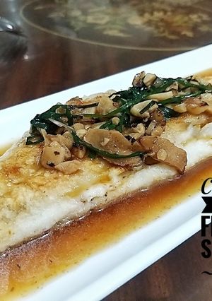 Foto resep Chinese pan-fried fish with soy sauce