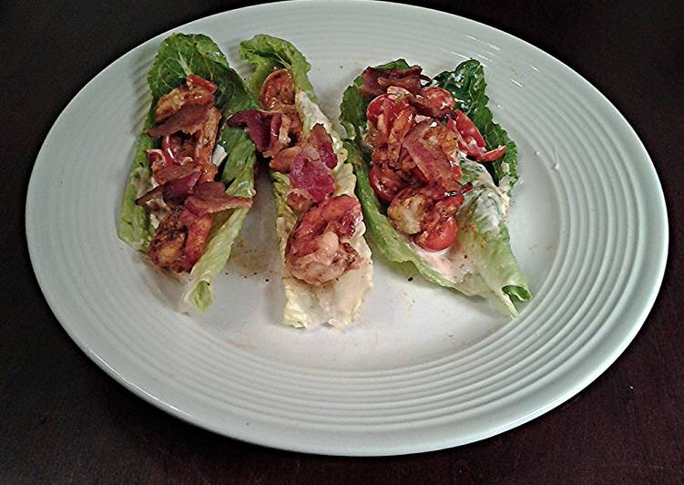Shrimp BLT Lettuce Wraps Shrimp BLT Lettuce Wraps