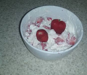 Easy Fast Cooking Quick strawberry cream cheese Yummy