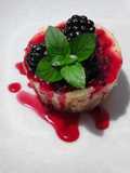 New york cheesecake de zarzamoras