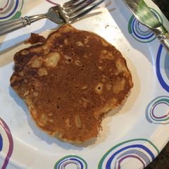 A picture of Sourdough Apple Pancakes.