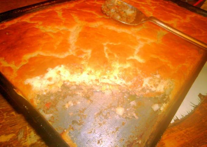 Recipe of Perfect CoonAss Hamburger Biscuit Caserole With Potatoes And Cheese