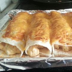 A picture of The only enchiladas I will eat.