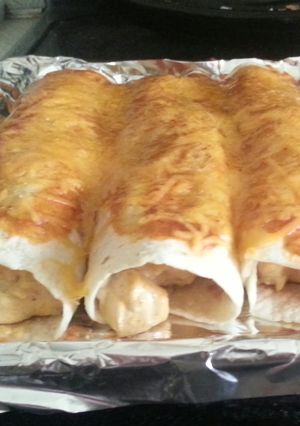 A picture of The only enchiladas I will eat.