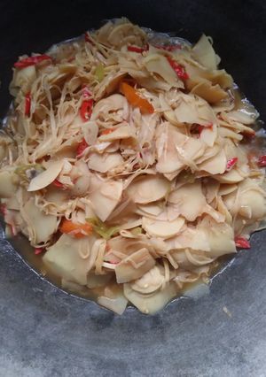 Foto resep 15. Oseng oseng rebung