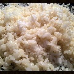 A picture of AMIEs FRIED "SINANGAG" left-over RICE.