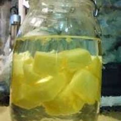 A picture of Scent of the Tropics Pineapple Liqueur.