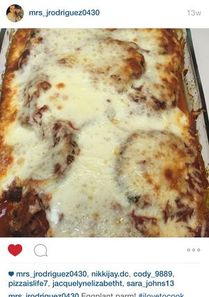 A picture of Lazy Eggplant Parm.