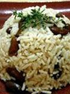 A picture of Rice & Peas.