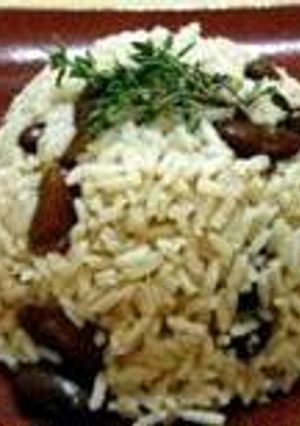 A picture of Rice & Peas.
