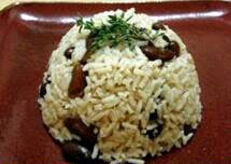 Recipe of Homemade Rice &amp; Peas