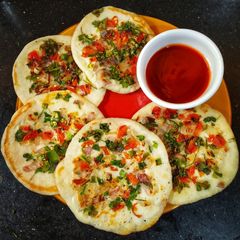 A picture of Vegetables Uttapum.