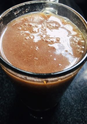 A picture of Sprouted Ragi smoothie.