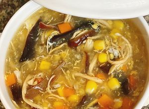 Hình của món Soup Gà Ngô ngọt.