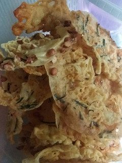Foto resep Peyek kacang dan udang rebon
