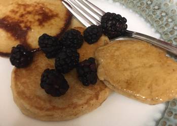 Easiest Way to Cook Delicious 3 ingredient fake pancakes made with oats and cottage cheese