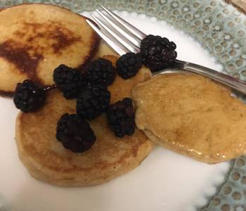 Unique Recipe 3 ingredient fake pancakes made with oats and cottage cheese Delicious