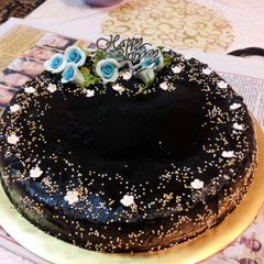 A picture of Richy Chocolate Cake.