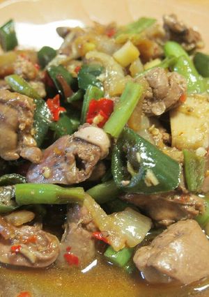 Foto resep Tumis Ati Buncis Cabe Ijo