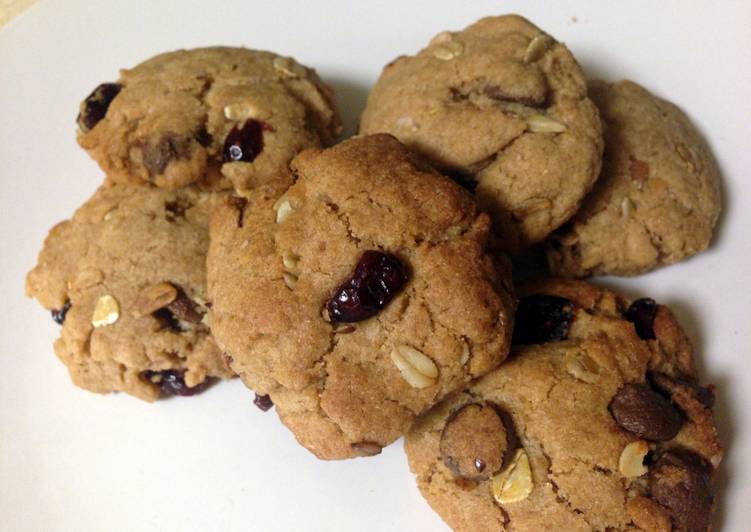 Steps to Prepare Quick Amy&#39;s Healthy Carob Chip Cookies