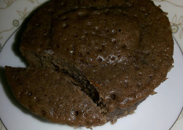 Recipe of Speedy Choco Centered Maple Glazed Microwave Cup cakes