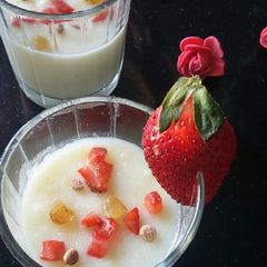 A picture of Rava(suji) puding.