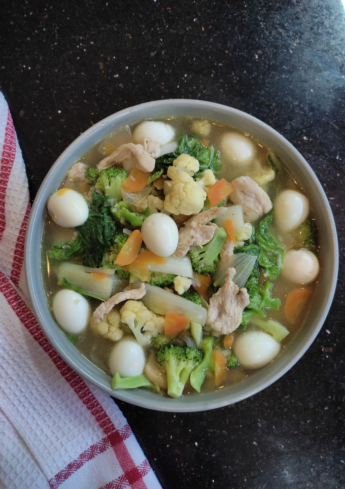 Foto resep Tumis Sayur Telur Puyuh