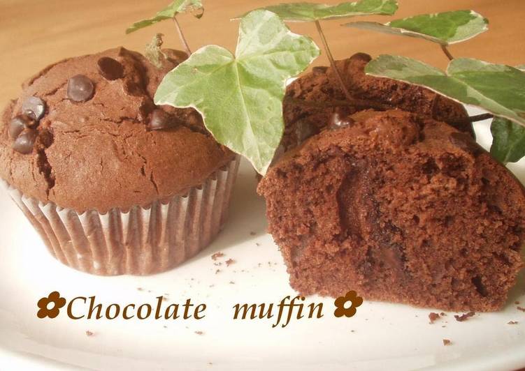 Easiest Way to Make Any-night-of-the-week Chocolate Muffins