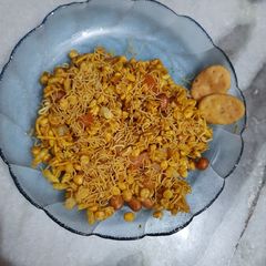 Bhel puri A picture of Bhel puri.
