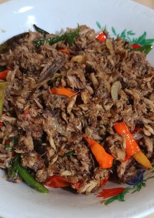 Foto resep Tongkol cuek suwir pedas