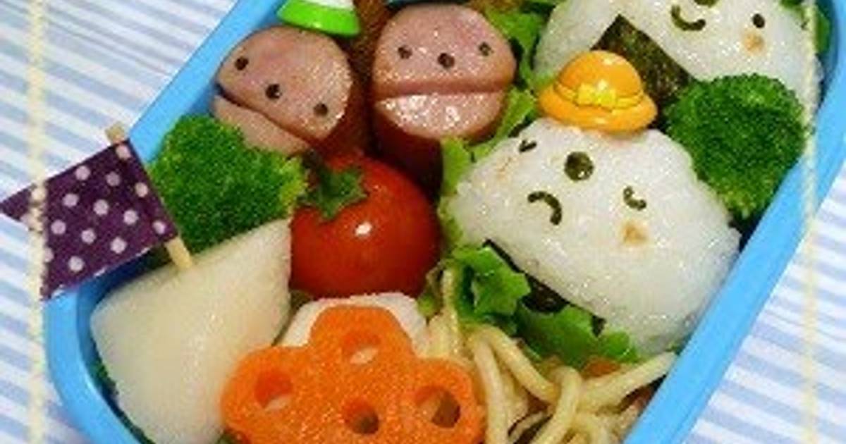 Sausage Faces for Bento Lunchboxes Recipe by cookpad.japan - Cookpad