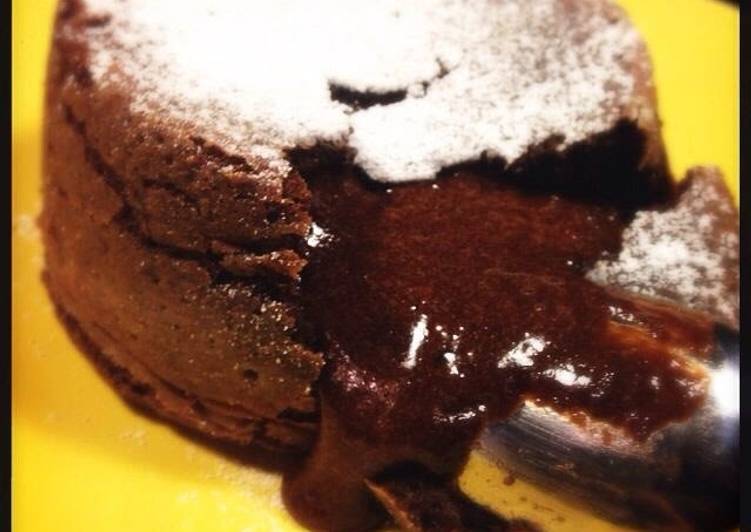Easiest Way to Make Yummy Molten Lava Cake