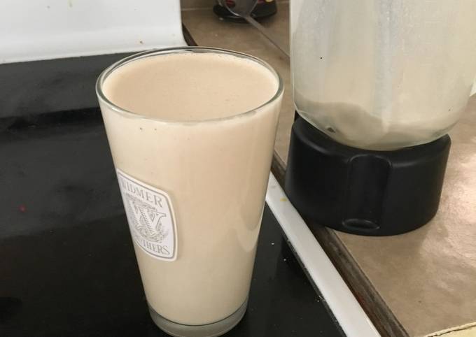 Simple Way to Make Speedy Coffee Peanut Butter Protein Shake