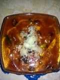 Stelline tomato mushroom bean stew (minestrone?)