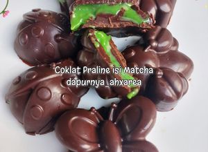 Foto resep Coklat Praline Isi Matcha