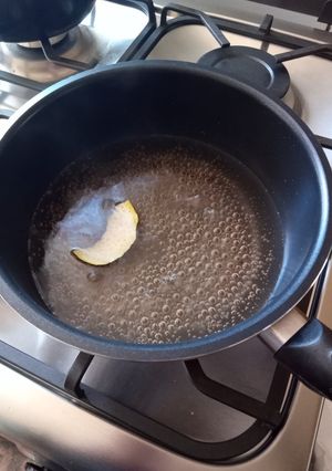 Una foto de Almíbar básico para torta