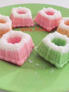 Foto resep Kue putu ayu full colour