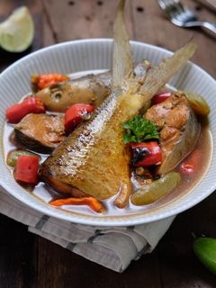 Foto resep Pindang bandeng manis gurih