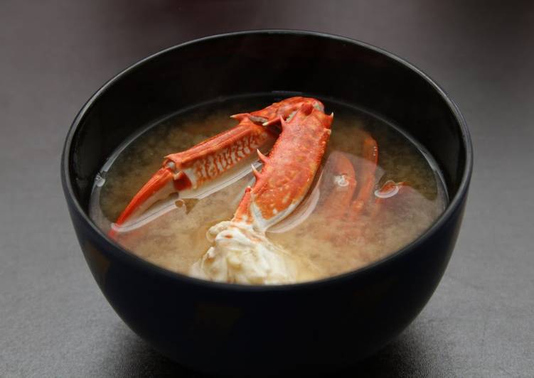 Everyday Fresh Blue Crab Miso Soup