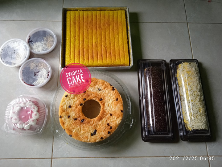 Resep Bolu tape panggang Irit Anti Gagal