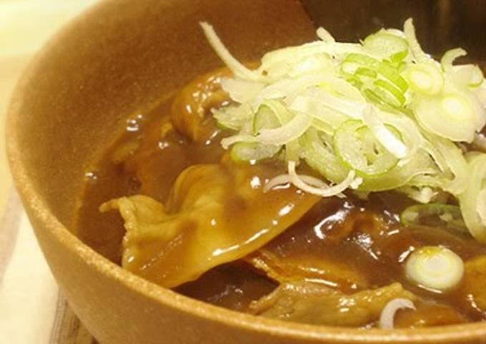 Restaurant Quality Curry Udon Noodles