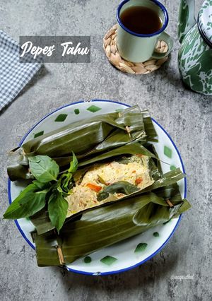 Foto resep Pepes Tahu Jamur