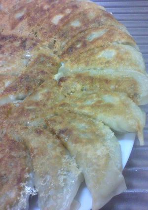 A picture of Crisp! Light! Juicy! Supreme Gyoza Pot Stickers.