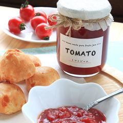 A picture of Easy Tomato Jam Made with Canned Tomatoes.