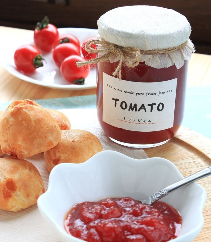 A picture of Easy Tomato Jam Made with Canned Tomatoes.